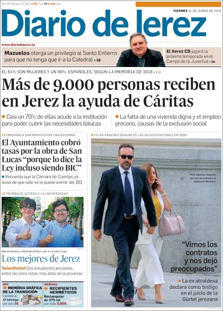 Portada de Diario de Jerez (España)