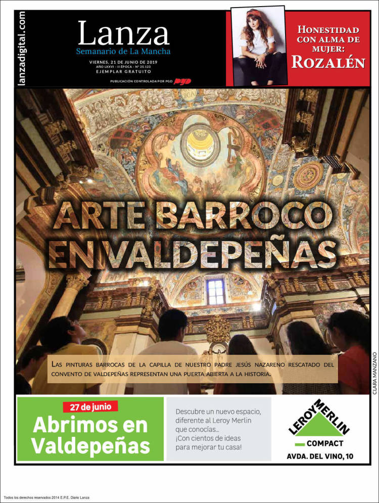 Portada de Lanza (España)