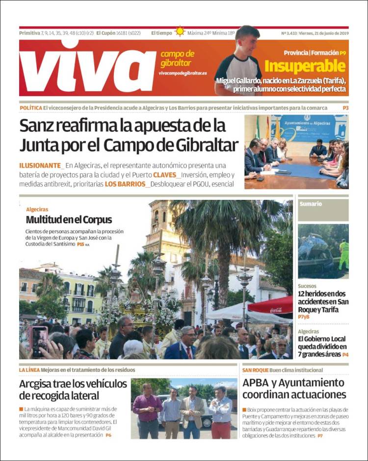 Portada de Viva Campo de Gibraltar (España)