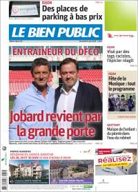 Portada de Le Bien Public (Francia)