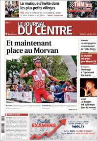 Portada de Le Journal du Centre (Francia)