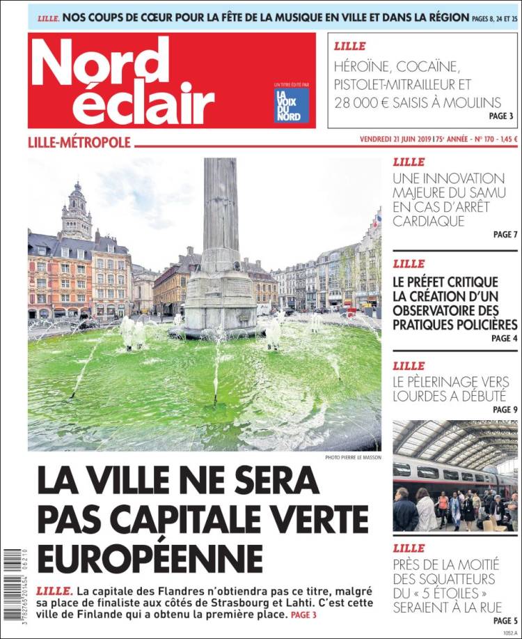 Portada de Nord Éclair (Francia)