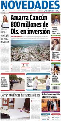 Novedades de Quintana Roo