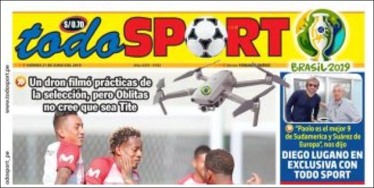 Portada de TodoSport (Perú)