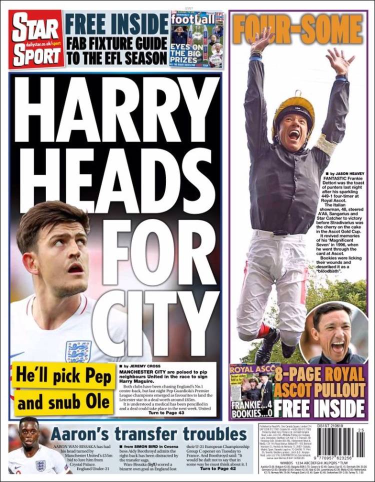 Portada de Star Sport (Reino Unido)