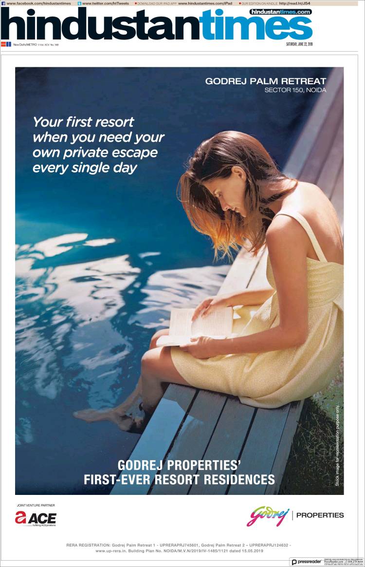 Portada de Hindustan Times (India)