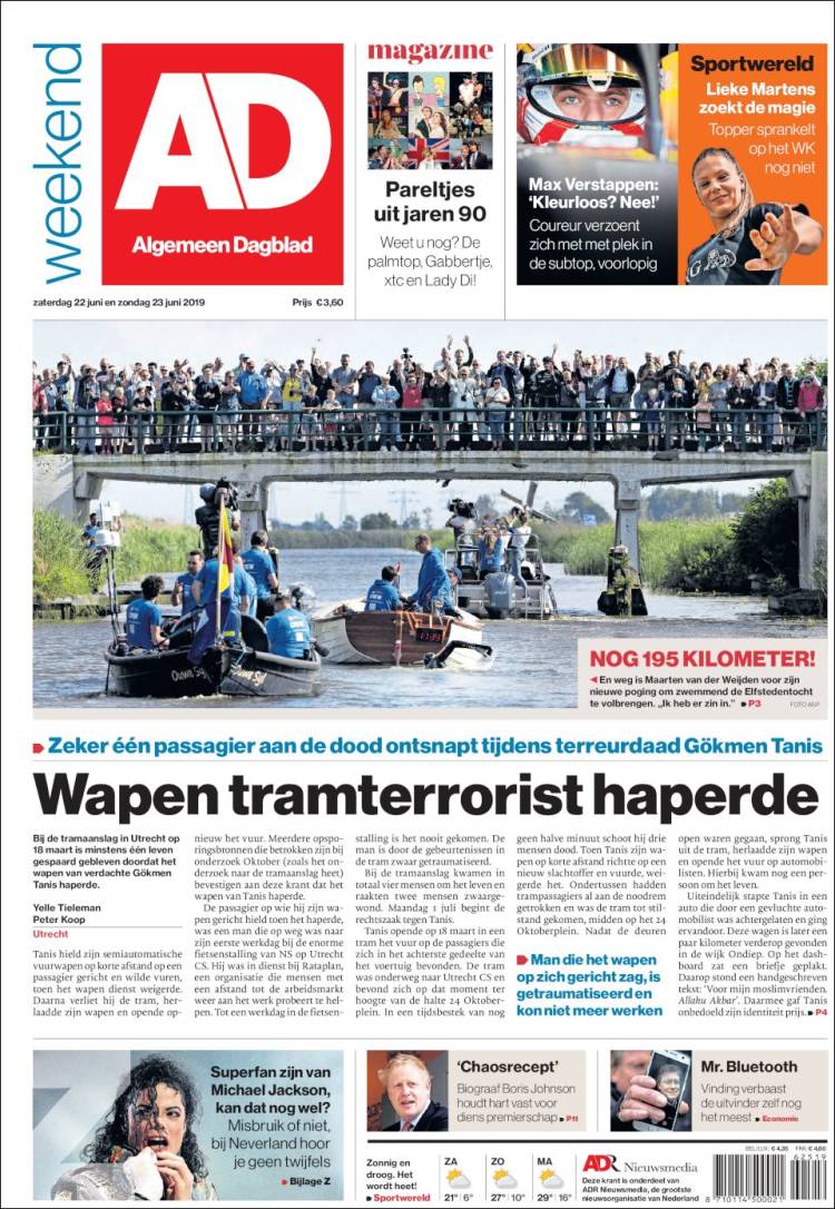 Portada de AD (Pa&iacute;ses Bajos)