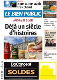 Portada de Le Bien Public (Francia)