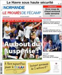 Portada de Progres de Fecamp (Francia)