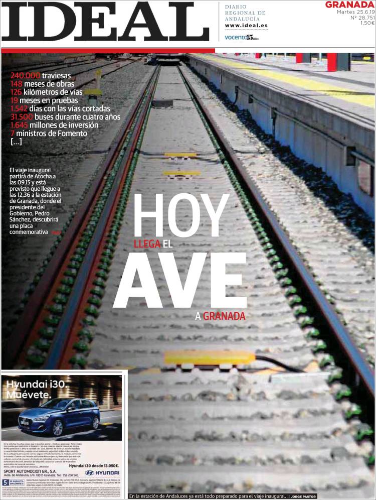 Portada de Ideal (Espa&ntilde;a)