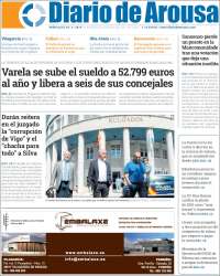 Portada de Diario de Arousa (Espa&ntilde;a)