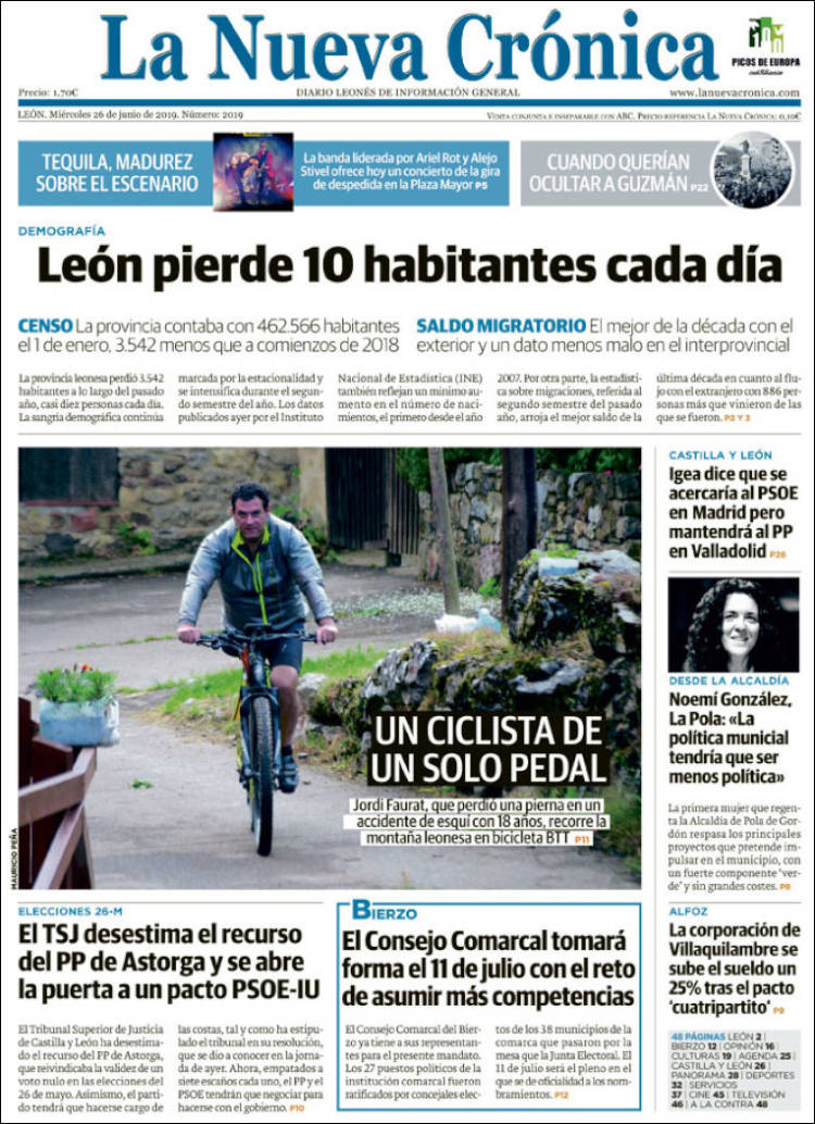 Portada de La Nueva Crónica (Espa&ntilde;a)