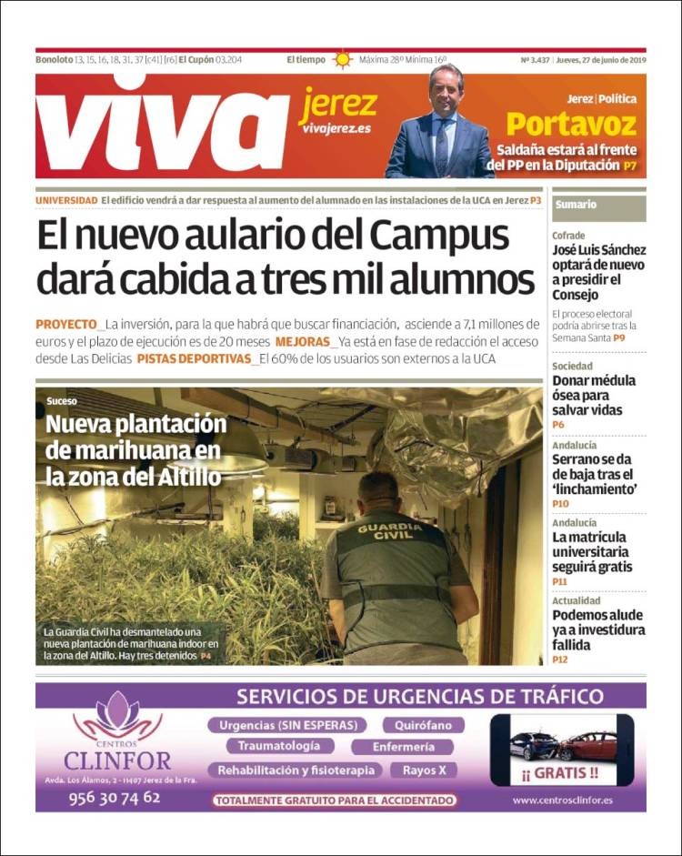 Portada de Viva Jerez (España)