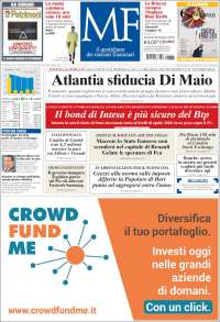 Portada de Milano Finanza (Italia)