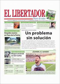 Portada de Diario El Libertador (Argentina)