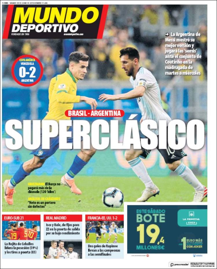 Portada de Mundo Atlético (Spain)