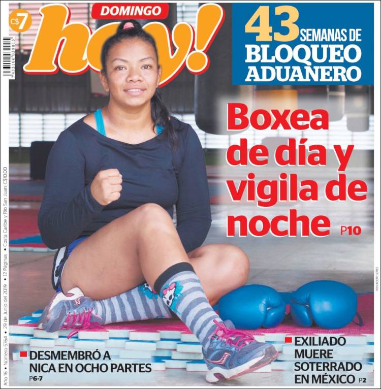 Portada de Hoy (Nicaragua)