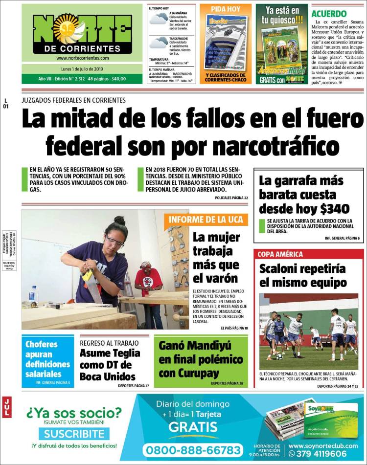 Portada de Norte Corrientes (Argentina)