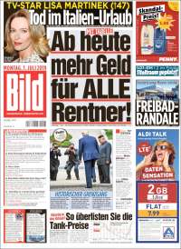 Portada de Bild (Alemania)