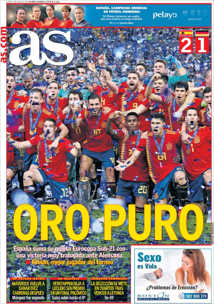 Portada de As (España)