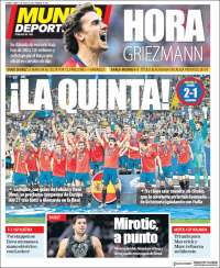 Portada de Mundo Atlético (España)