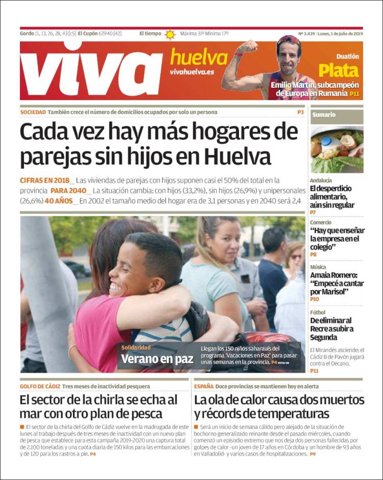 Portada de Viva Huelva (Spain)