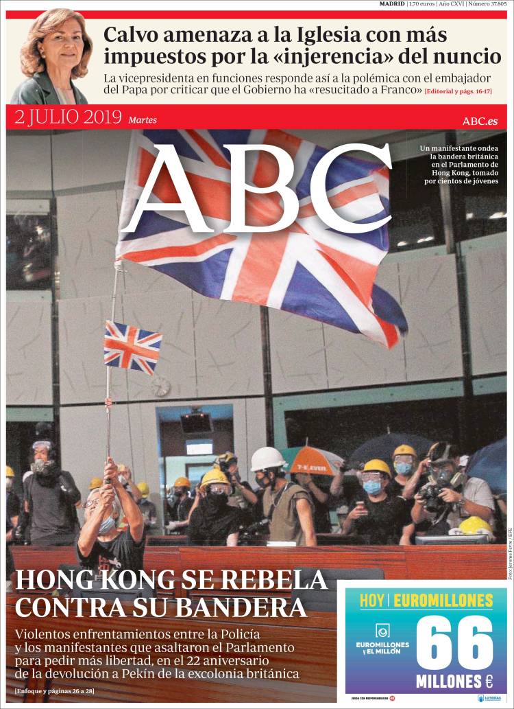 Portada de ABC (Espa&ntilde;a)