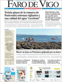 Portada de El Faro de Vigo - Pontevedra (Espa&ntilde;a)