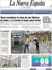 Portada de La Nueva España - Avilés (Espa&ntilde;a)