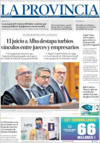 Portada de La Provincia (Espa&ntilde;a)