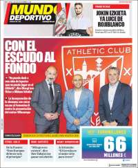 Portada de Mundo Deportivo Bizkaia (Espa&ntilde;a)