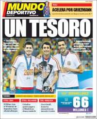 Portada de Mundo Deportivo Gipuzkoa (Espa&ntilde;a)