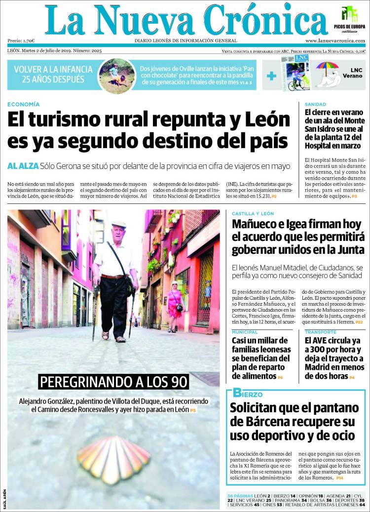 Portada de La Nueva Crónica (Espa&ntilde;a)