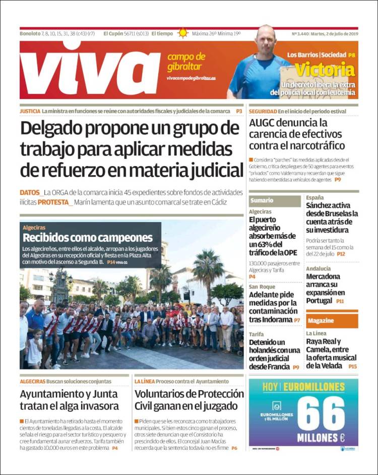 Portada de Viva Campo de Gibraltar (Espa&ntilde;a)