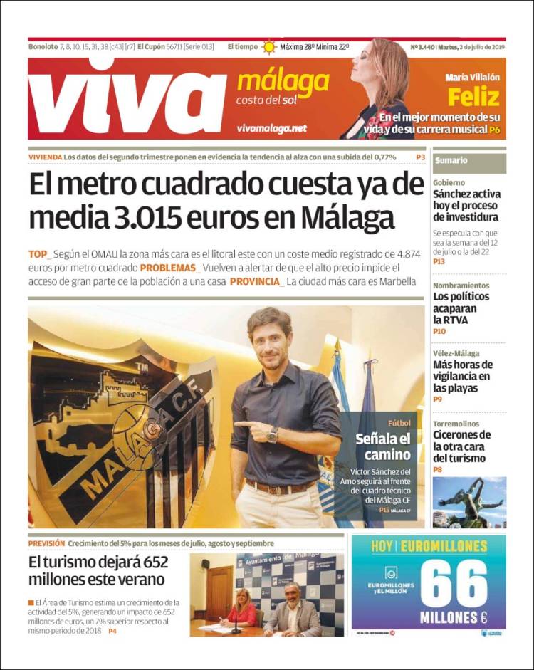 Portada de Viva Málaga (Espa&ntilde;a)