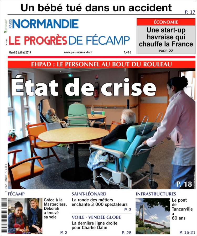 Portada de Progres de Fecamp (France)