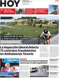 Portada de Hoy - Badajoz (España)