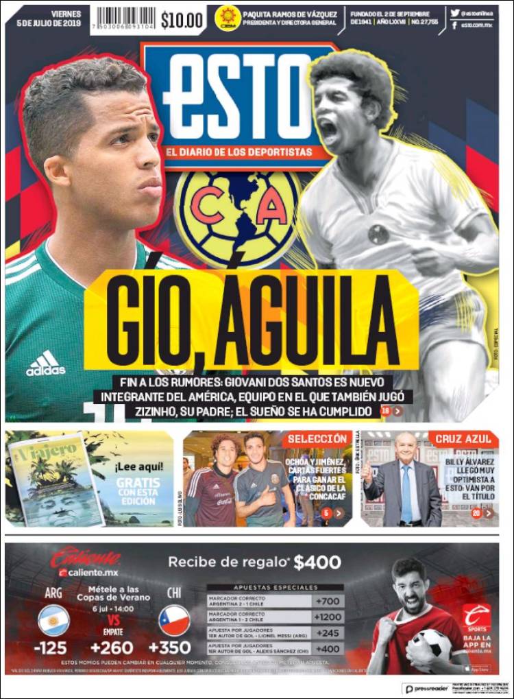 Portada de Esto (M&eacute;xico)