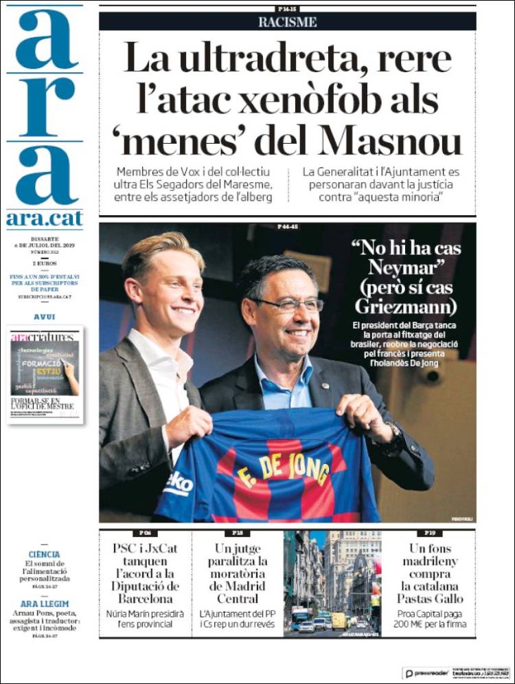 Portada de Ara (Espa&ntilde;a)