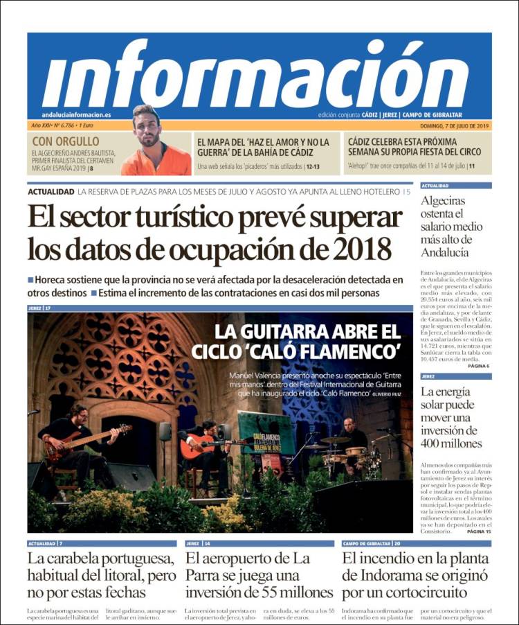 Portada de Información - Cadiz (Espagne)