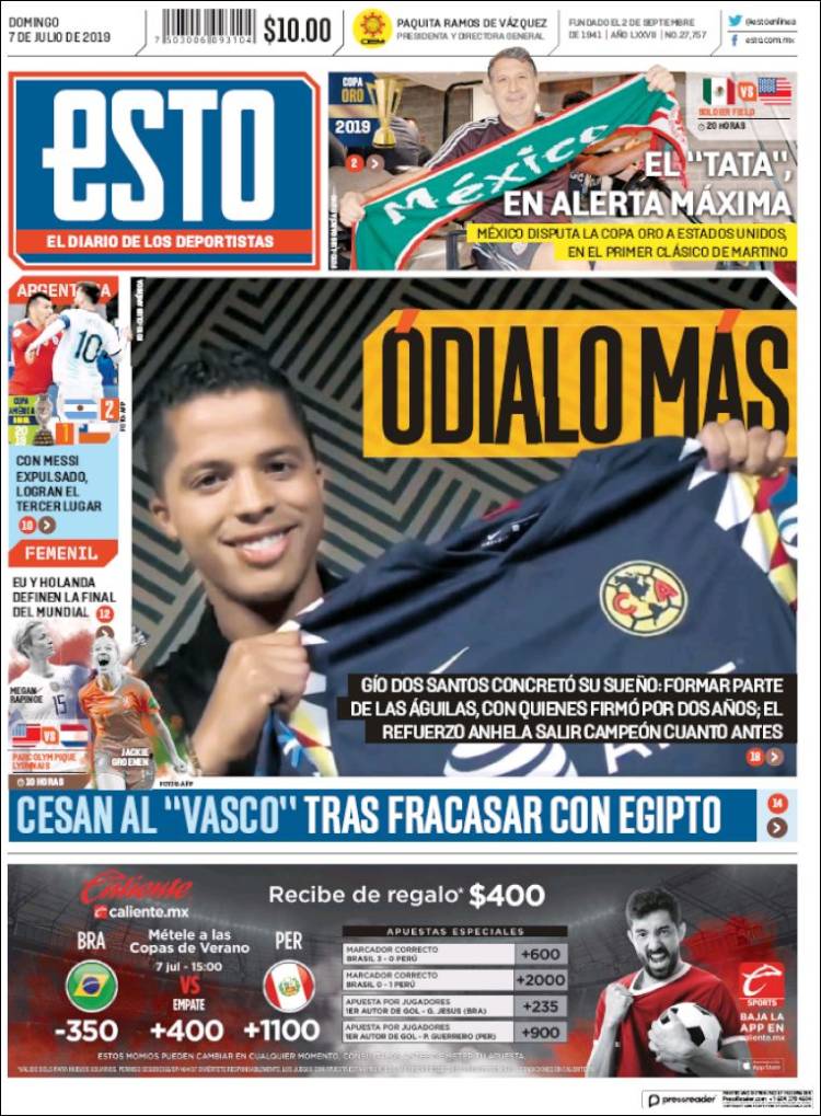 Portada de Esto (México)