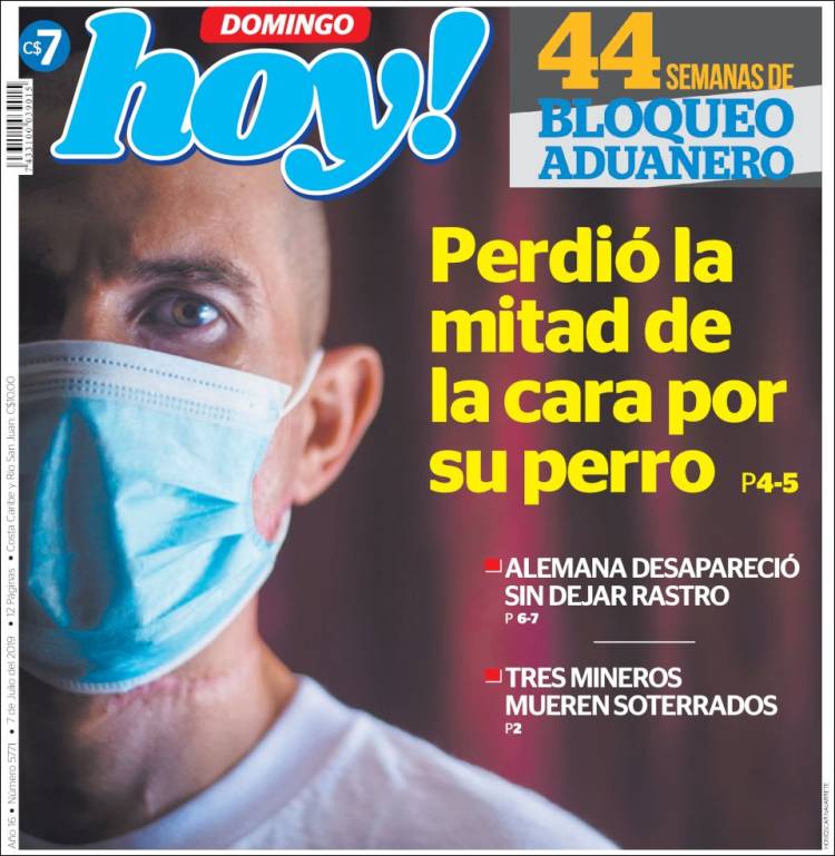 Portada de Hoy (Nicaragua)