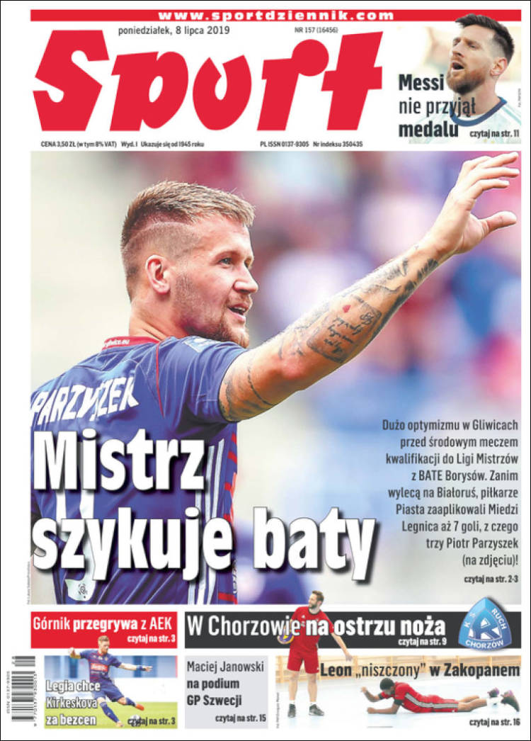 Portada de Katowicki Sport (Polonia)