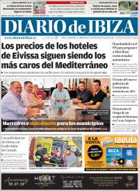 Portada de Diario de Ibiza (España)