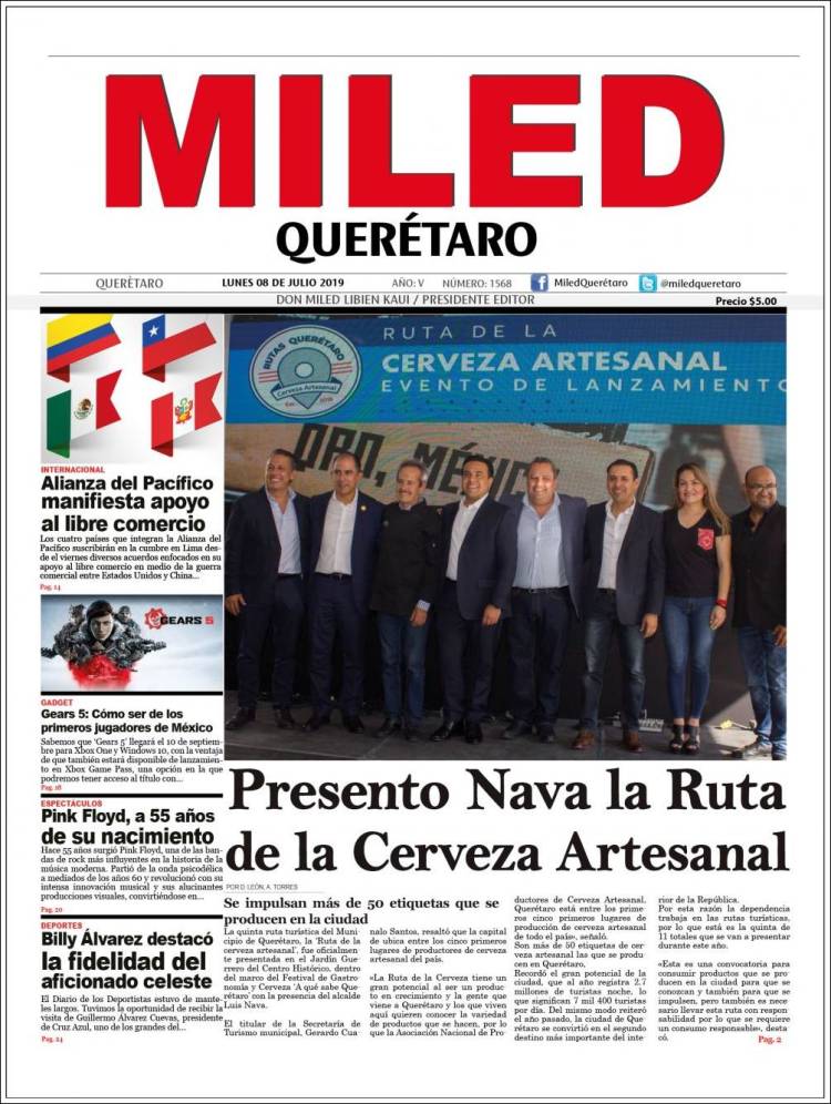 Portada de Miled - Querétaro (México)