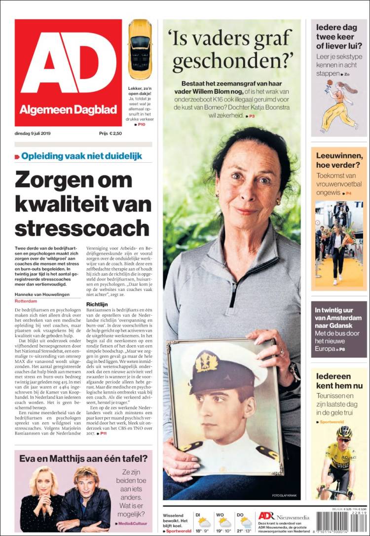 Portada de AD (Pa&iacute;ses Bajos)