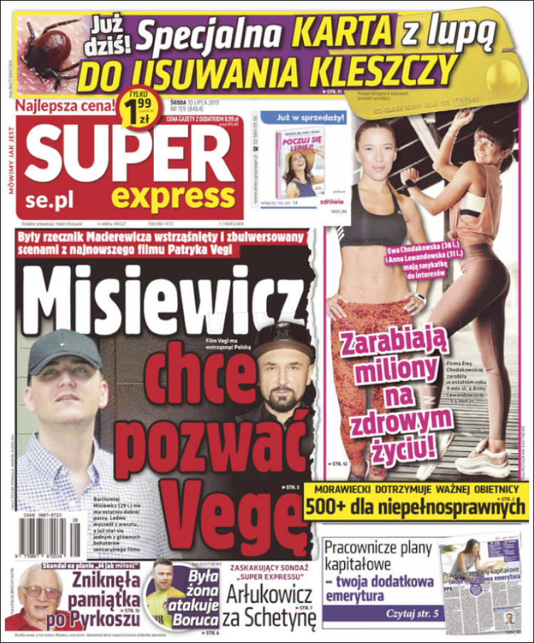 Portada de Super Express (Polonia)