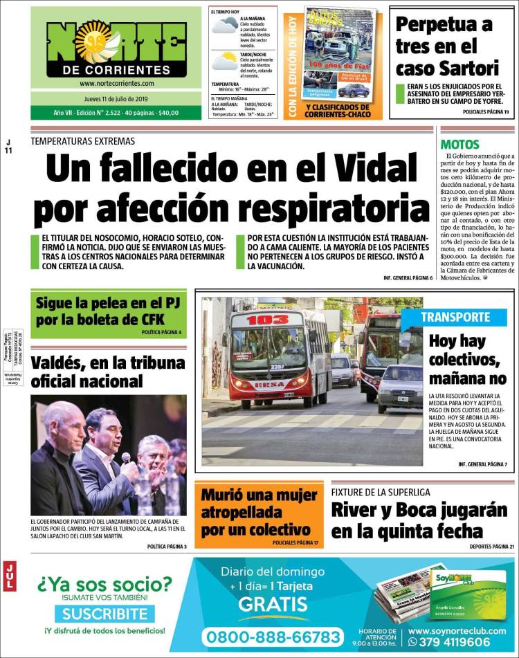 Portada de Norte Corrientes (Argentina)