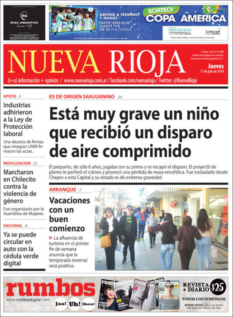 Portada de Nueva Rioja (Argentina)