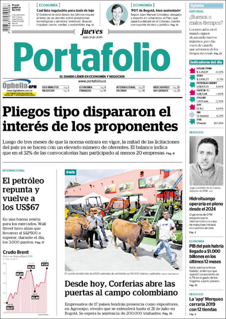 Portada de Portafolio (Colombia)